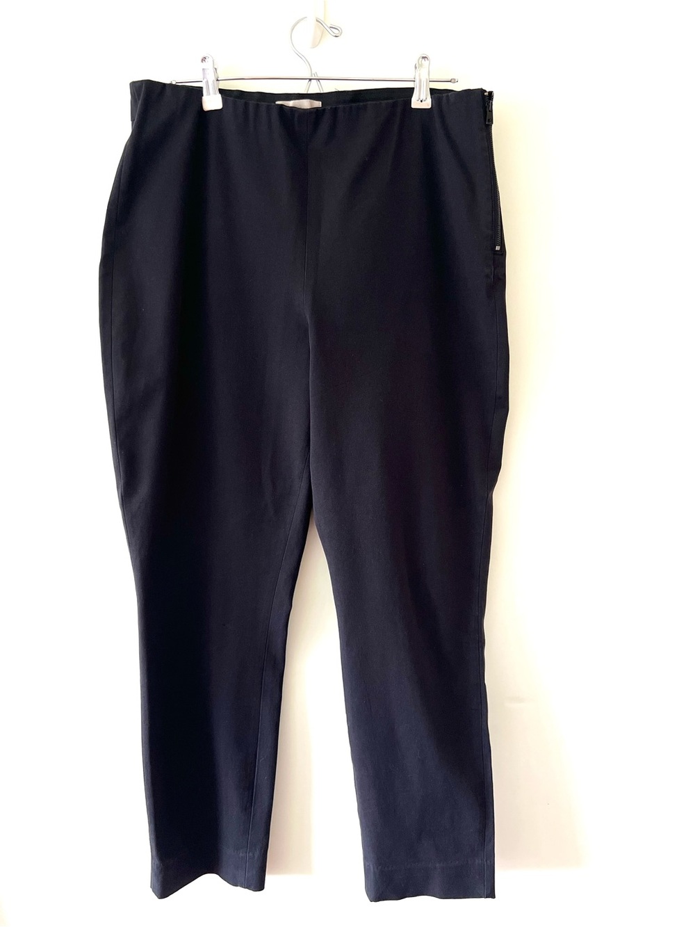 Everlane The Side-Zip Stretch Cotton Pant
Black Size 16